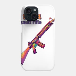 M16a4  assault rifle Phone Case