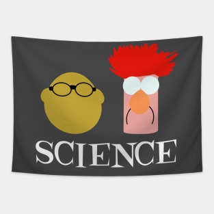 Science with Bunsen and Beaker Tapestry