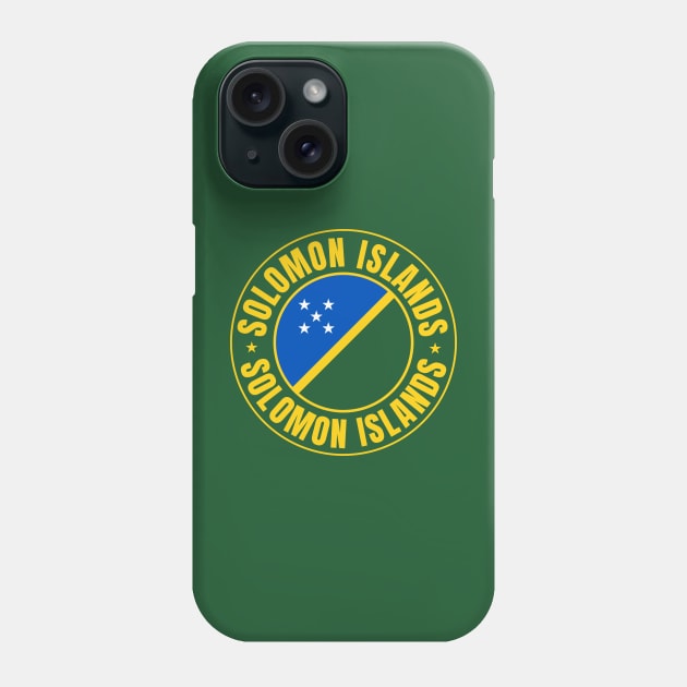 Solomon Islands Phone Case by footballomatic