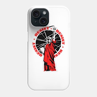 Statue of Liberty Resists Becoming a Handmaiden Phone Case