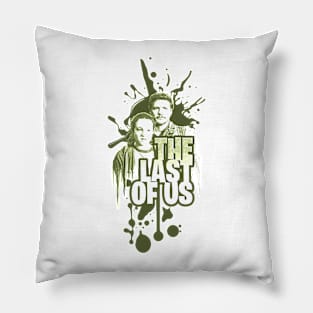 the last of us tv series " TLOU " tshirt sticker etc. design by ironpalette Pillow