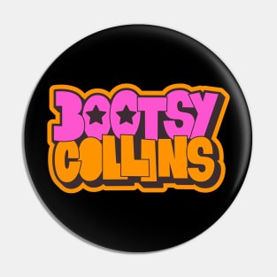 Bootsy Collins Funk Typography Design - Groovy and Legendary! Pin