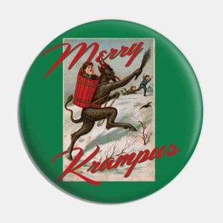 Merry Krampus Pin