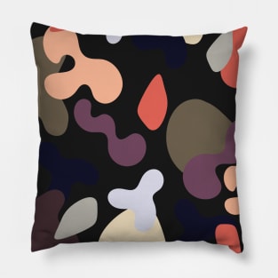 liquid color spots Pillow