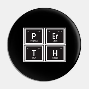 Perth | Periodic Table Pin