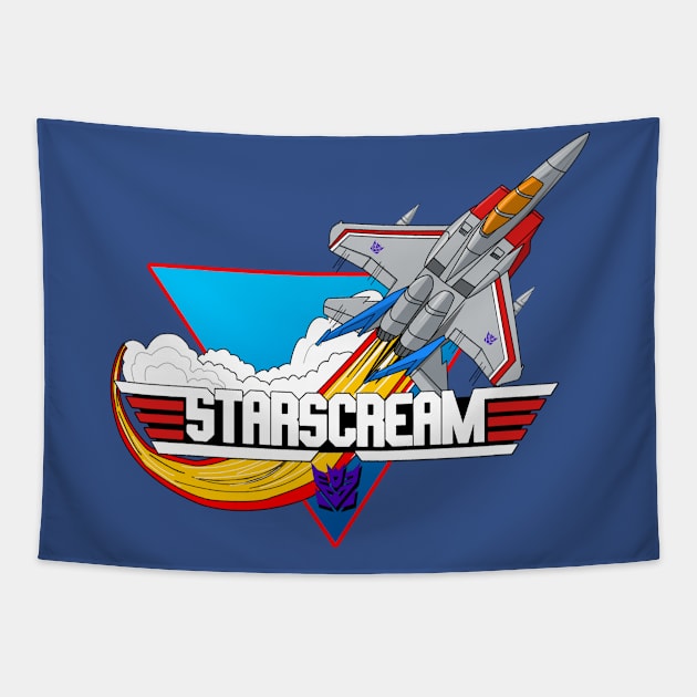 Starscream Retro Jet Tapestry by Rodimus Primal