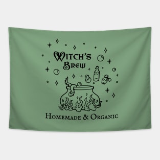 Witch's Brew, Black Ink Tapestry