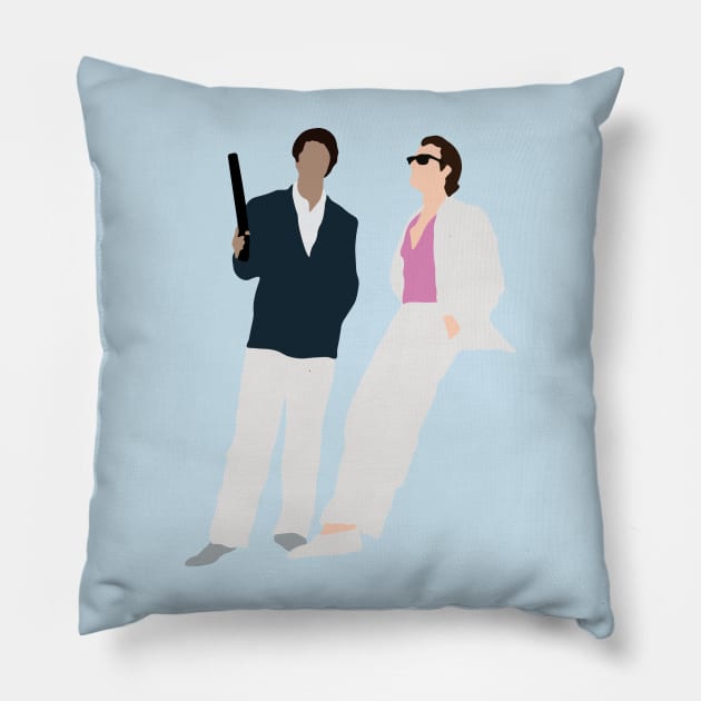 Miami Vice Pillow by FutureSpaceDesigns