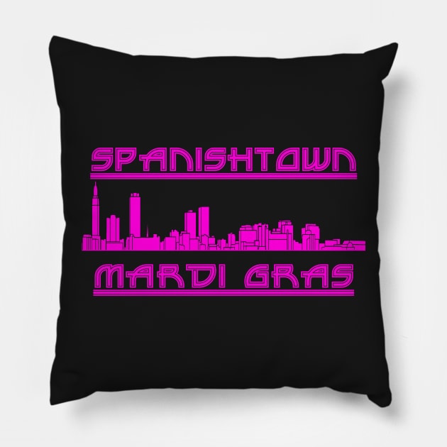 Spanishtown City 1.0 Pillow by Gsweathers