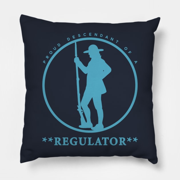 Proud Descendant of a Regulator V.5 Pillow by Aeriskate