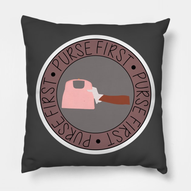 Purse First Pillow by UnseenGhost