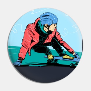 longboard Pin