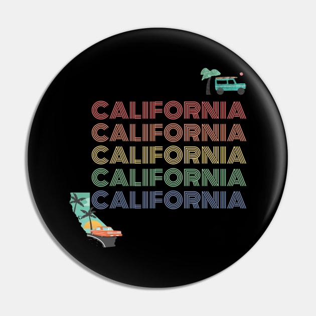 California Pin by LaurelBDesigns