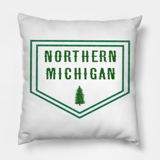 Northern Michigan - (distressed) Pillow