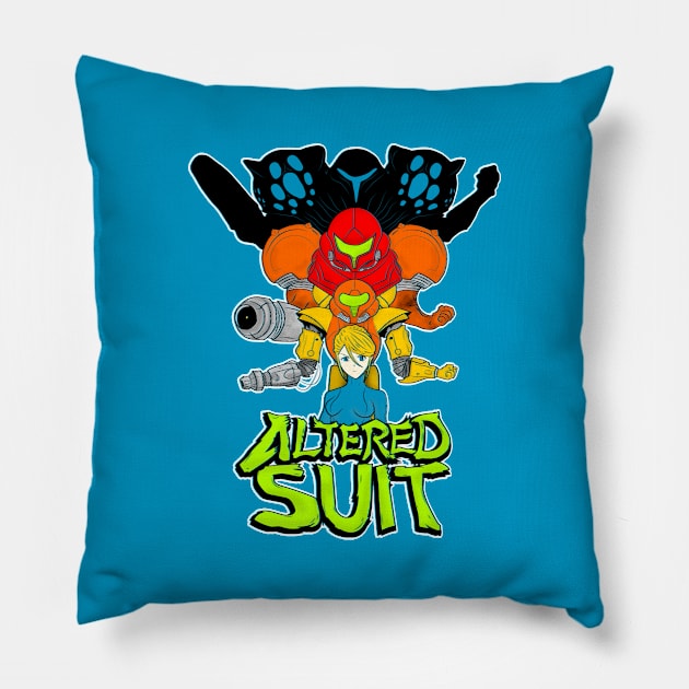 ALTERED SUIT Pillow by MRCLV