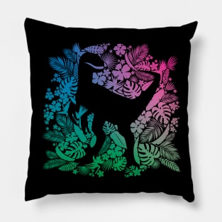 Paradise Raptor Pillow