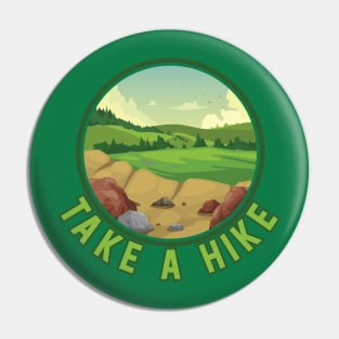 Take a Hike Pin