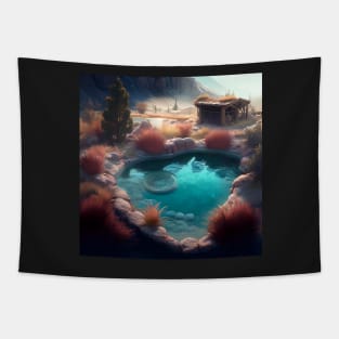 Hot Springs Oasis Tapestry