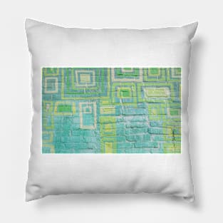 Aqua & Lime Pillow