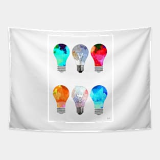 Light Bulbs Tapestry