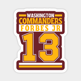 Washington Commanders Forbes Jr 13 Edition 1 Magnet