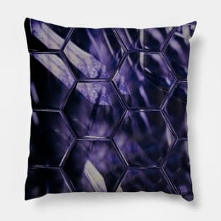 February Birthstone Amethyst Crystal Pillow