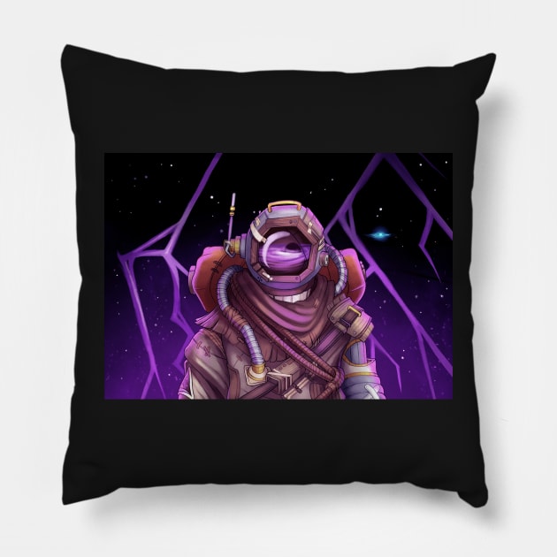 The eye of the universe Pillow by CCampargue