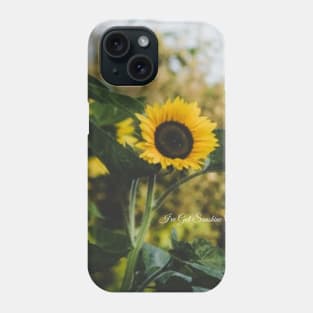 Sunflower Quotes Gift For Plant lady Phone Case