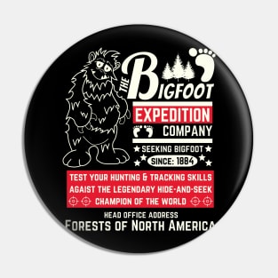 Bigfoot Expedition Company - Hunting Bigfoot Pin