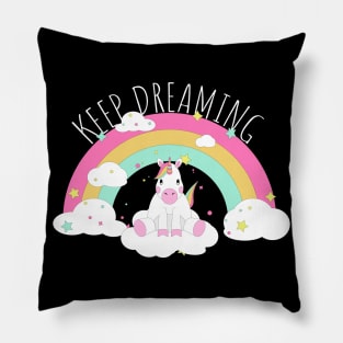 Rainbow Unicorn Pillow