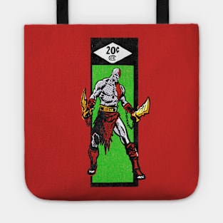 Old School Spartan Warrior - Comic book fan art Tote