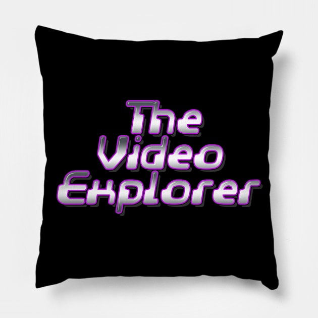 The Video Explorer Pillow by Fortified_Amazement