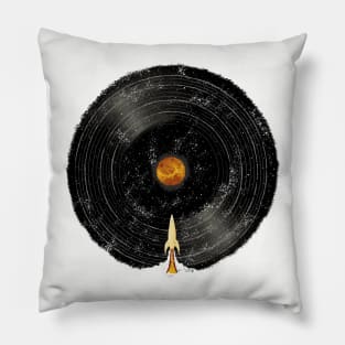 Vinyl Countdown Pillow