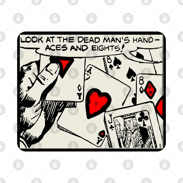 Poker Dead Mans Hand Card Game by Redmanrooster