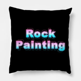 Rock Painting Pillow