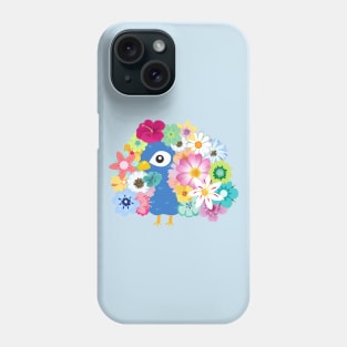 Flowers Peacock Phone Case