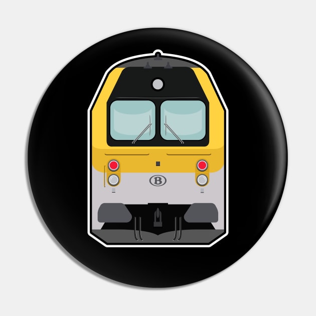 NMBS M5 Pin by MILIVECTOR