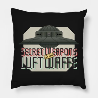 Secret Weapons of the Luftwaffe - UFO Pillow