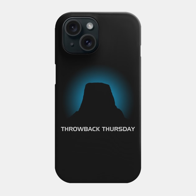 Throwback Thursday (Devil's Tower) Phone Case by GloopTrekker
