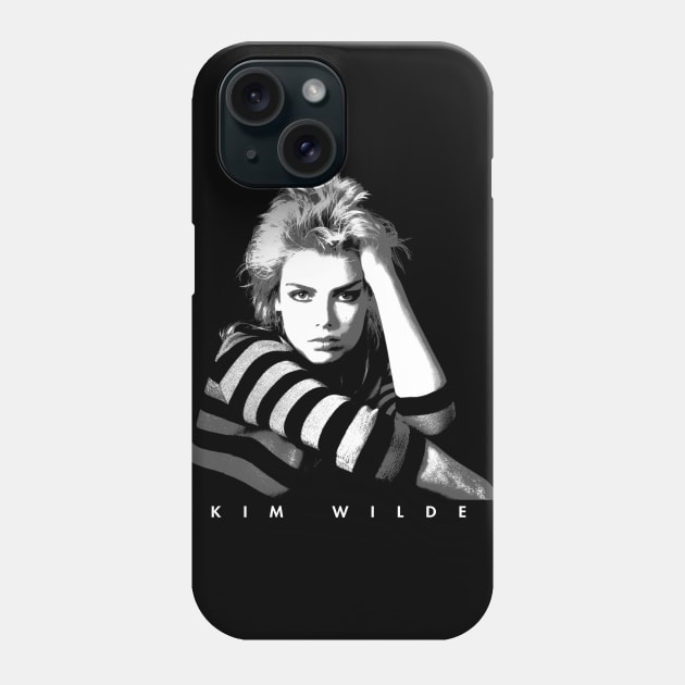 Kim Wilde - Portrait Phone Case by TheMarineBiologist