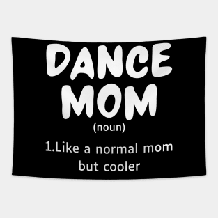 Funny Dance Mom Definition Groovy Retro Tapestry