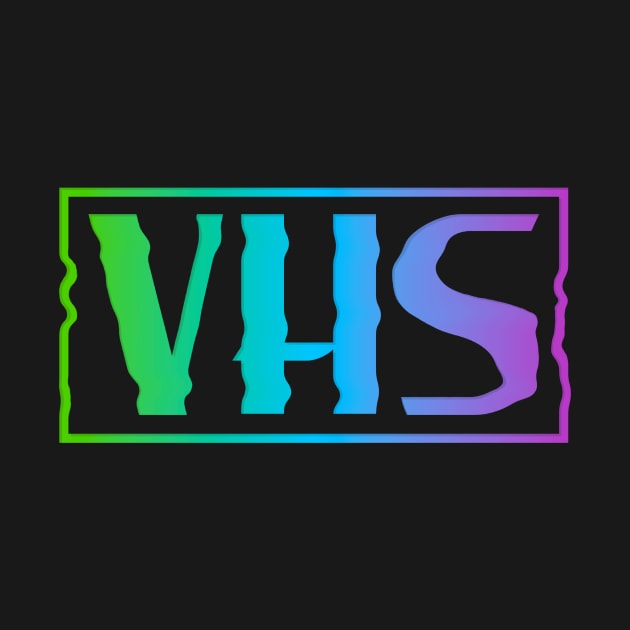 VHS Glitch by EnchantedTikiTees