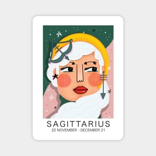 SAGITTARIUS GIRL Magnet