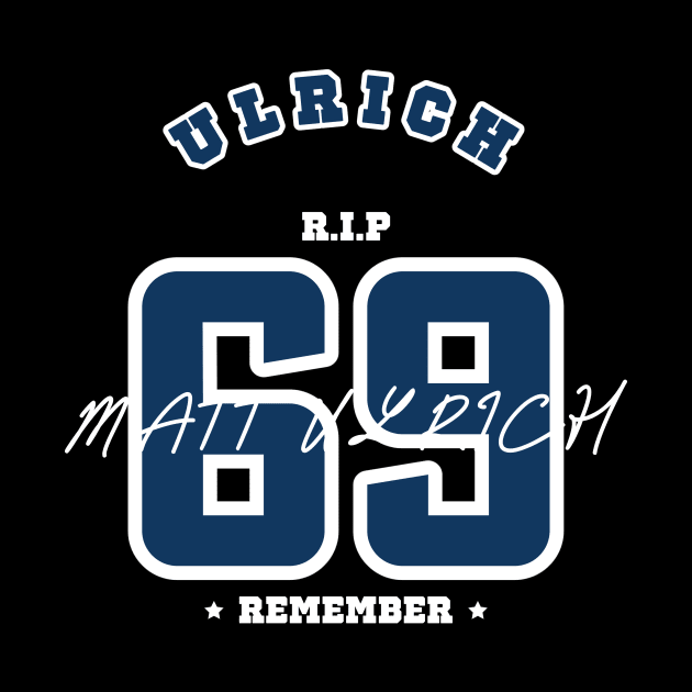 MATT ULRICH T-SHIRT R.I.P. by Cult Classics