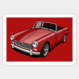 Sticker for Sale mit MG Car Club Logo - Neuseeland von EdWellington