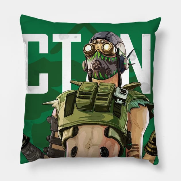 Apex Legends - Octane Middle Pillow by trino21