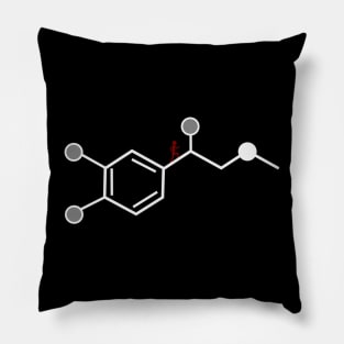 adrenaline molecule Pillow