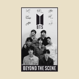 BTS BLACK AND WHITE T-Shirt