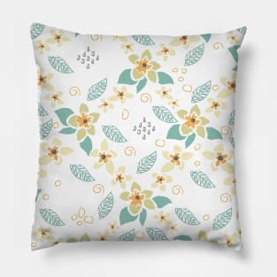 Floral Pattern Pillow