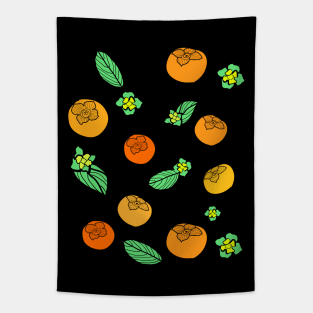 Persimmon fruits Tapestry